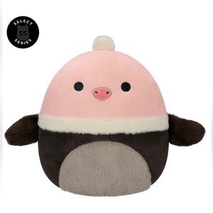 Squishmallows Select Series AGNES ROSE the Ostrich 12” NWT